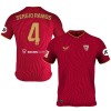 Camiseta de fútbol Sevilla FC Sergio Ramos 4 Segunda Equipación 23-24 - Hombre